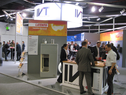 Besucherrekord am IVT-Messestand auf der ISH 2009....