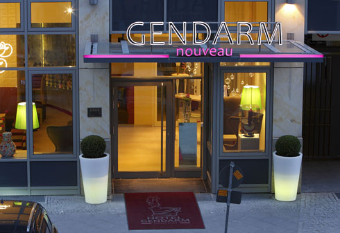 Das Hotel Gendarm nouveau ist eines der kleinsten 4-Sterne...