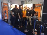 Das JUDO Verkaufsteam auf dem JUDO Messestand auf der.......