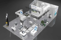Messestand Pentair Jung Pumpen in Halle 9.1 F 06Bild:.......