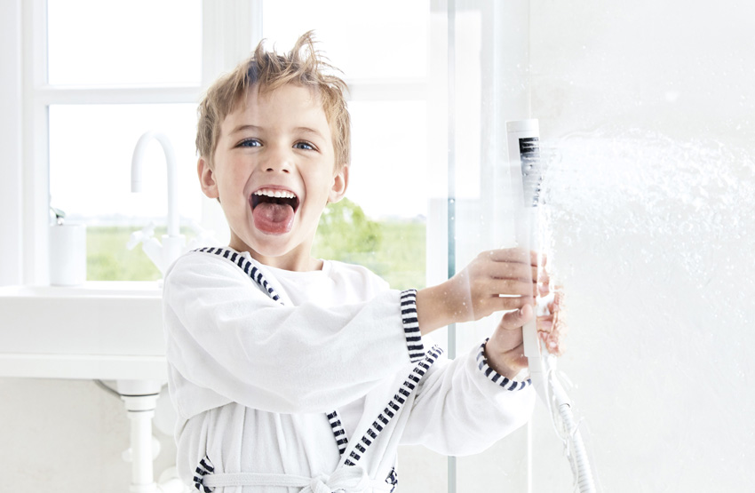 Warmwasser kinderleicht sofort in Wunschtemperatur...