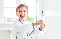 Warmwasser kinderleicht sofort in Wunschtemperatur mit den neuen E-Durchlauferhitzern von CLAGE.