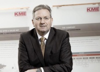 Franz Thiele ist neuer Leiter der Division Hausinstallationsrohre und -systeme der KME Germany AG & Co. KG. Foto: KME <br />