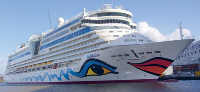 Die Trinkwasserverteilung an Bord von Kreuzfahrtschiffen mit bis zu mehreren Tausend Passagieren, hier im Bild die AIDA Diva stellt an die hygienische Eignung der Rohrwerkstoffe hohe Anforderungen. Fotos: KRV