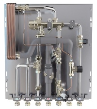 Combi Port RC für Trinkwassererwärmung mit Radiator.<br />Bild: KaMo