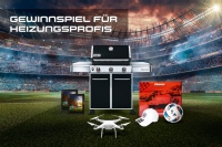 Für alle fußball- und grillbegeisterten SHK-Fachhandwerker organisiert Spirotech das „Gewinnspiel für Heizungsprofis“. Bild: Spirotech BV<br />