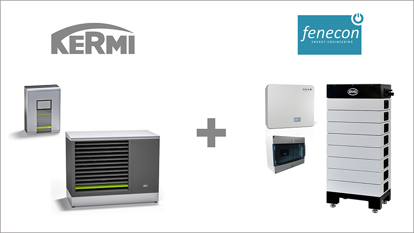 Um die Kombination von Heizung und Stromspeicherung...