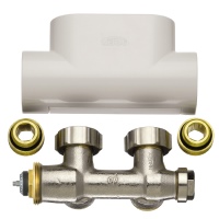 Kermi bietet mit seinem Heizkörper-Zubehör umfangreiche Unterstützung für einfache Installation und optimalen Betrieb.<br />Im Zubehör-Programm erhältlich ist der Kermi Ventilhahnblock in Eck- und Durchgangsform – nun neu mit dynamischer Durchflussregelung für einen einfachen hydraulischen Abgleich. <br />