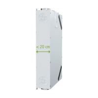 Mit ihrer Kombination aus Effizienz und Montageflexibilität eignen sich die Lüftungsgeräte der x-well F-Serie von Kermi optimal für den Objektbau oder die Modulbauweise.<br />Bilder: Kermi GmbH