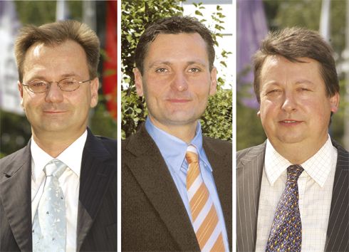 Die neue Geschäftsführung von KESSEL: Uwe Holzvoigt,...