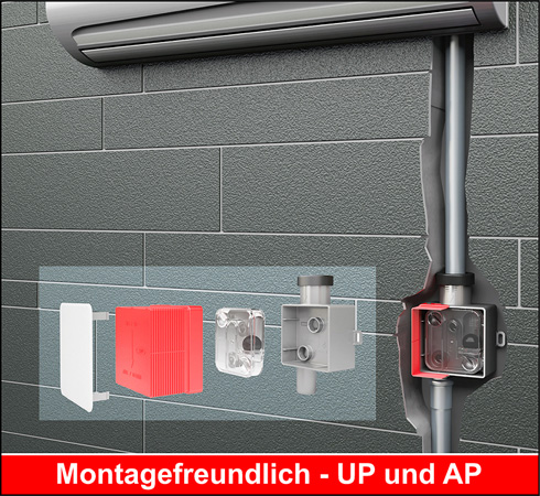 Der Kondensat-Siphon 138 von Dallmer eignet sich für...