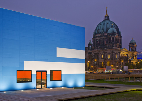 Temporäre Kunsthalle Berlin im Oktober 2008. Copyright:...