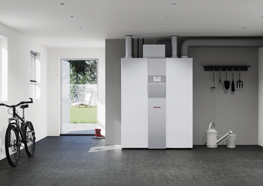 Das Lüftungsheizgerät LWZ 604 air von STIEBEL ELTRON...