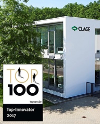 Der Durchlauferhitzer-Hersteller CLAGE wurde mit dem Top 100 Siegel ausgezeichnet.<br />Bilder: Clage<br />