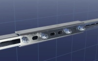 Mit dem MÜPRO Schienenverbinder lassen sich schnelle Stoßverbindung<br />von MPC- und auch MPR-Systemschienen realisieren.