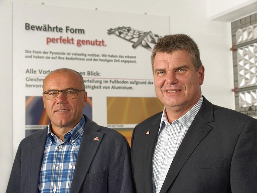 Manfred Rieger und Stefan Ilsanker, Geschäftsführer...