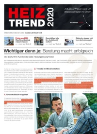 In der aktuellen Ausgabe „Heiztrend 2020“ steht die Relevanz einer kompetenten Beratung im Mittelpunkt.<br />Bild: Mitsubishi Electric