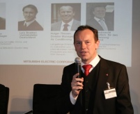 Holger Thiesen, Division Manager Mitsubishi Electric,.......