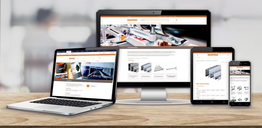 Der neue MÜPRO Online-Shop bietet eine benutzerfreundliche...