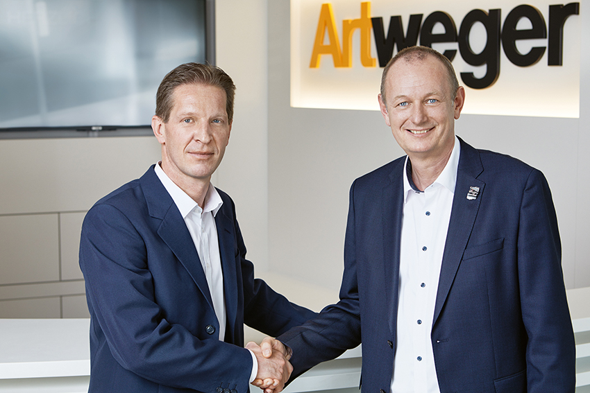 Mag. Andreas Hirsch und Gerhard Aigner Artweger Geschäftsführer...