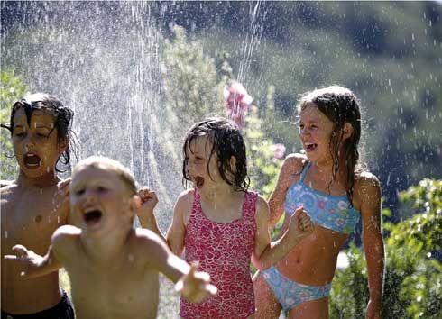 Die Nutzung von weichem Regenwasser ist ideal für den...