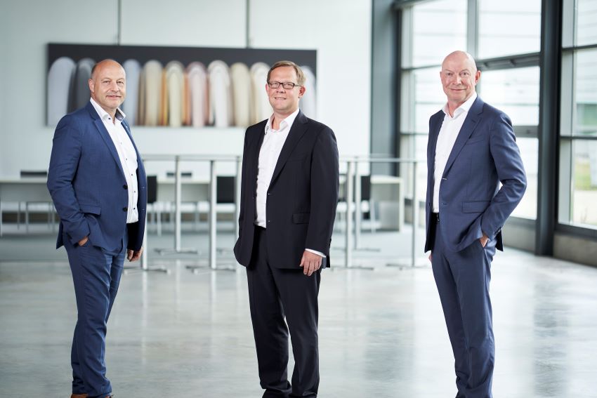 v.l.n.r.: Matthias Dornbracht, Stefan Gesing, Andreas...