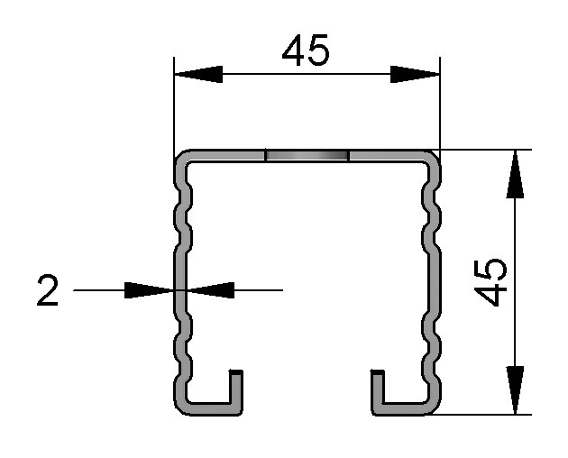 Das neue C-Profil ist 5 Millimeter höher als das Vorgängerprodukt....