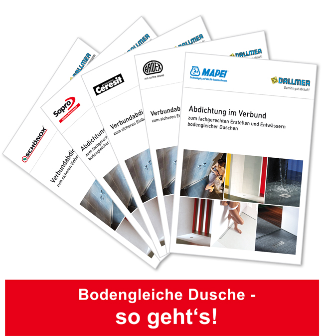 Praxisgerecht: Die Dallmer Merkblätter zur bodengleichen...