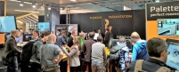 Auf dem Palette CAD-Messestand ist immer viel los........