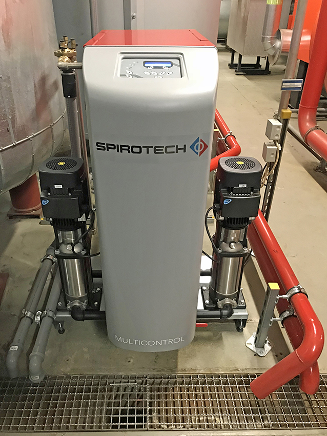 Der Druckhalteautomat SpiroPress Multicontrol als Doppelpumpenanlage,...