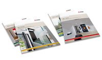Vier neue Broschüren hat jetzt Mitsubishi Electric.......