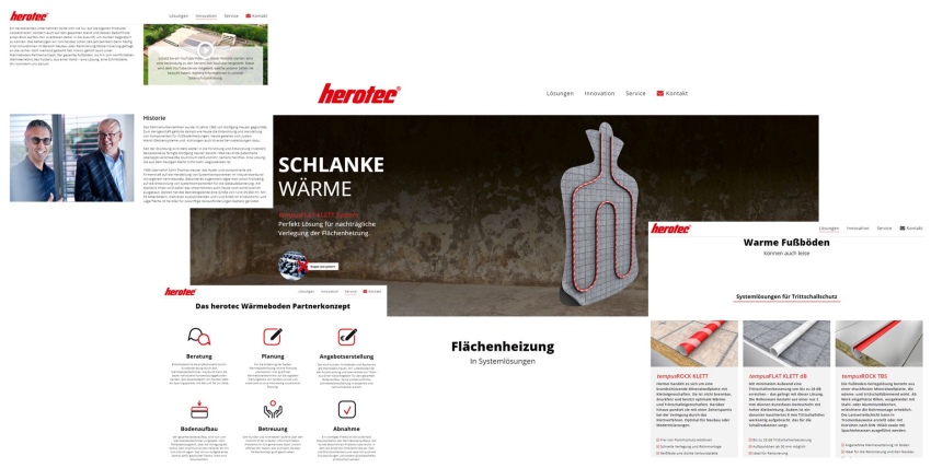 Das Unternehmen herotec hat seine Homepage komplett...