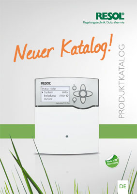 Neuer RESOL-Produktkatalog
