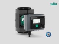 Die erste Smart-Pumpe der Welt*, die Wilo-Stratos MAXO, eignet sich Dank höchster Konnektivität hervorragend für die Integration in smarte Systemlösungen.<br />Bilder: WILO