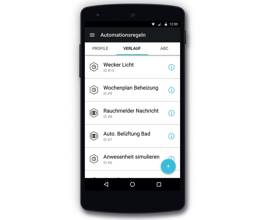 Lüftung ganz einfach per App steuerbar.