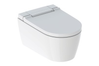 Das neue Dusch-WC Geberit AquaClean Sela vereint elegantes.......
