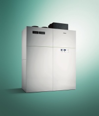 Die auf der BAU 2019 gezeigte Monoblock-Wärmepumpe.......