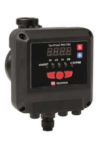 Die TacoFlow3 MAX PRO ist ideal für den mittelgroßen Leistungsbereich geeignet. Sie beinhaltet alle Funktionen der TacoFlow 3 MAX und viele individuelle Einstellungsmöglichkeiten. Darüber hinaus vereinfachen die Informationen auf dem LED-Farbdisplay die Inbetriebnahme und Überprüfung der Anlage.<br />Bilder: Taconova