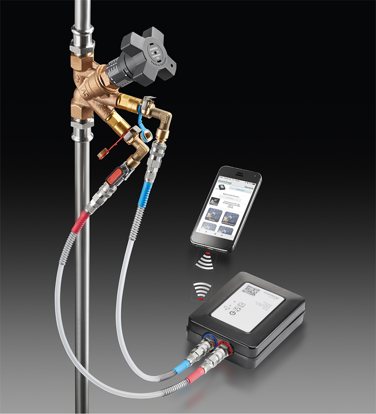 „OV-DMC 3“ Messsystem - Messung am „Hydrocontrol...