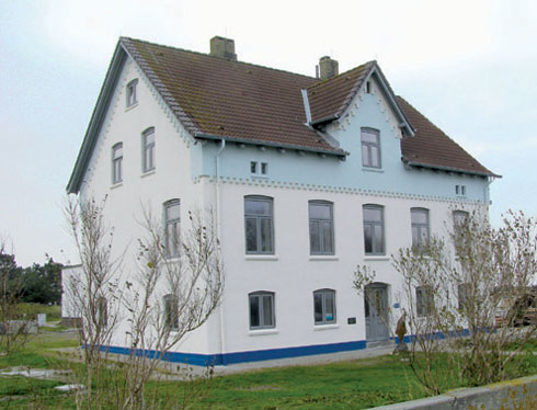 Das grundsanierte Lotsenhaus an der Schleimündung,...