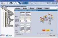 Mit der Optimus-Software lässt sich die Heizungsanlage.......