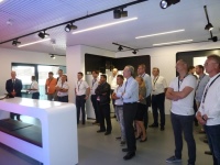 Die 45 Teilnehmer verfolgten interessiert den Ausführungen auf dem Energy Campus in Holzminden.<br />Bilder: Bundesverband Flächenheizungen und Flächenkühlungen e. V., Hagen