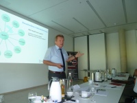 Ulrich Stahl, Vorstandsvorsitzender des BVF e. V., referierte zum Thema Schnittstellenkoordination.