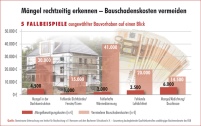 Rechtzeitig erkannte Mängel vermeiden hohe Schadenskosten........