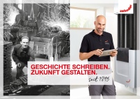 Der Raumklimaspezialist Zehnder wird in diesem Jahr 125 Jahre alt. In dieser Zeit hat sich das Unternehmen immer wieder verändert und neu erfunden. 1895 von Jakob Zehnder im Schweizer Gränichen ursprünglich als mechanische Werkstätte gegründet, entwickelte sich Zehnder zu einer internationalen Firmengruppe.<br />Bild: Zehnder