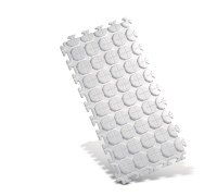 Die verlegefertigen Trockenbauplatten lassen sich anschließend in kürzester Zeit montieren: Die leichte Konstruktion der Platten aus Polystyrol und die einfache Reißverschluss-Montage erleichtern die Verlegung zusätzlich. 