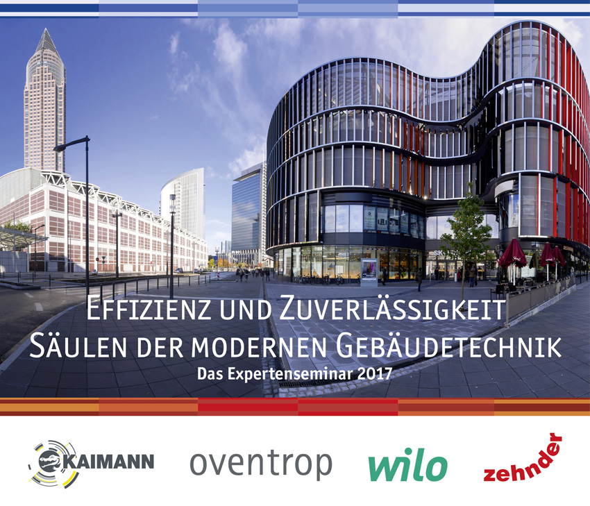 Auch im Herbst 2017 findet die Seminarroadshow „Effizienz...