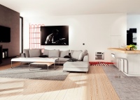 Viega ergänzt Connected Comfort mit intelligenten Lösungen im Bereich der Flächentemperierung. Connected Comfort ist ein Zusammenschluss von Unternehmen, die zu den Technologie- und Marktführern in ihrer Branche gehören. Im Zusammenspiel machen sie den Mehrwert intelligenter Haustechnik erlebbar. <br />Bild: Viega