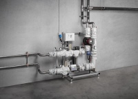 Das neue Rohrleitungssystem „Megapress S“ ist in den Dimensionen 3/8 bis 2 Zoll perfekt für den Einsatz in Nah- und Fernwärmeanlagen, nach dem Gebäudeeintritt, geeignet.