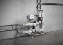 Das neue Rohrleitungssystem „Megapress S“ ist in den.......